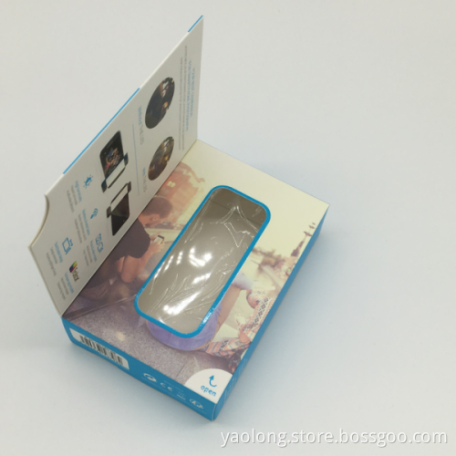Logo design customized carton packaging wax coated box